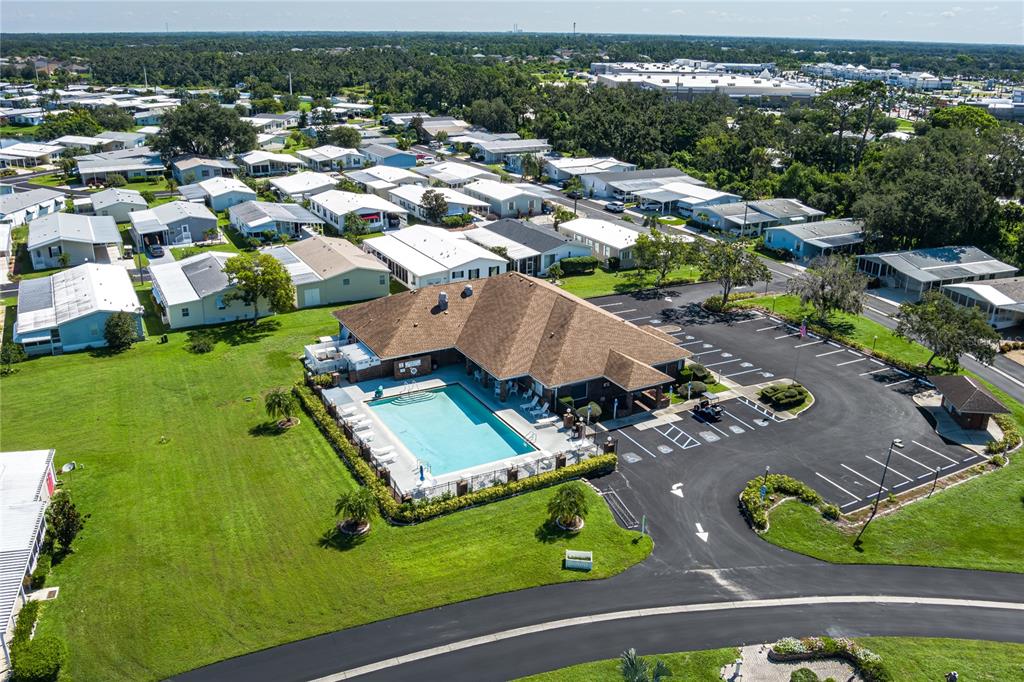 8012 Nancy Lane Ellenton, FL 34222 - Photo 25 of 28 an aerial view of residential houses with outdoor space