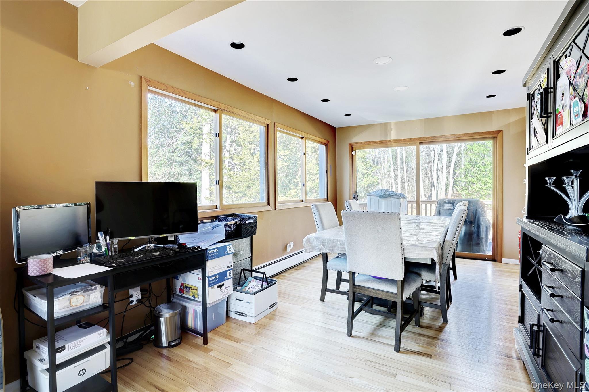 160 Pascack Road Chestnut Ridge, NY 10965 - Photo 5 of 25 a view of a workspace with furniture and a window