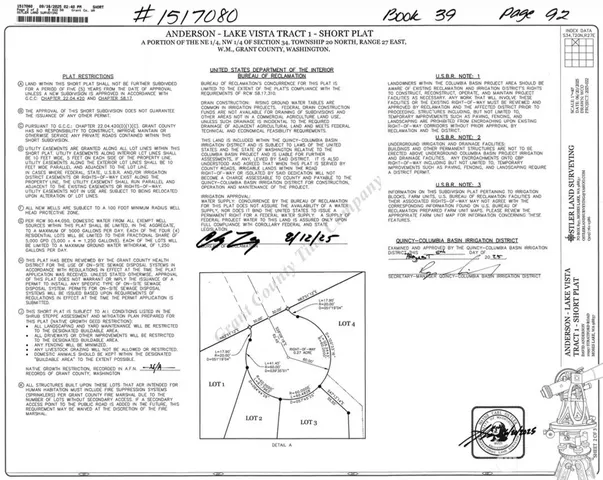 $425,000 | 2 Stonecrest Road Northeast, Moses Lake, WA 98837