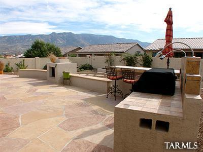 62195 East Northwood Road Tucson, AZ 85739 - Photo 25 of 25 a view of roof deck with table and chairs