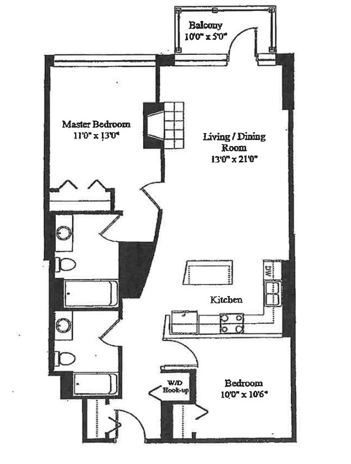 1305 South Michigan Avenue, Unit 1612 Chicago, IL 60605 - Photo 2 of 11 unknown