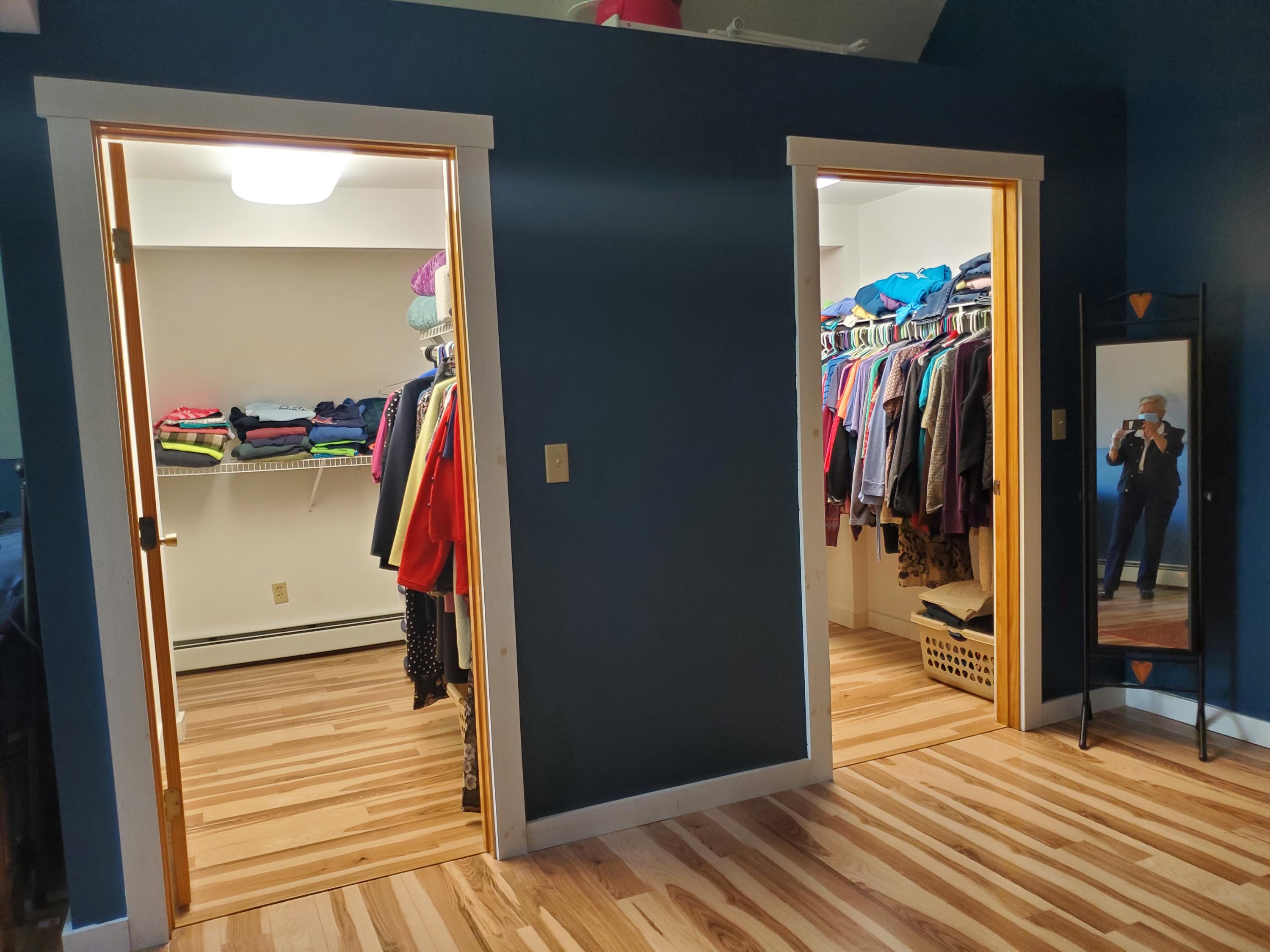 356 River Road Orrington, ME 04474 - Photo 18 of 31 Both walk-in closets