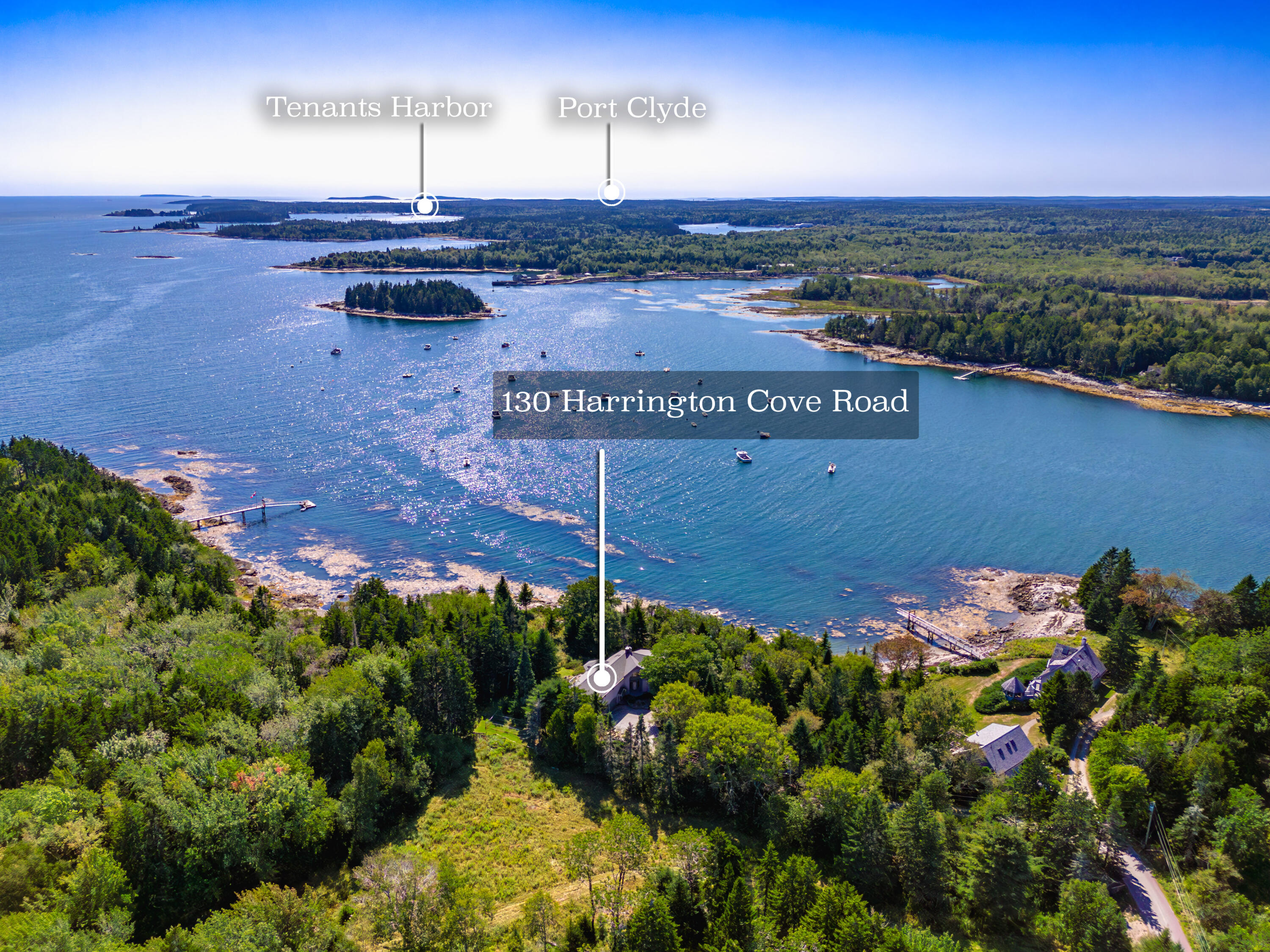 130 Harrington Cove Road St. George, ME 04859 - Photo 74 of 94 Aerial