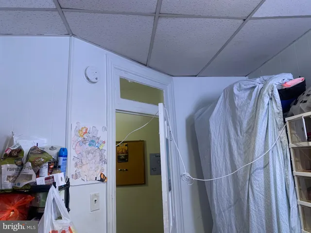 a view of storage and utility room