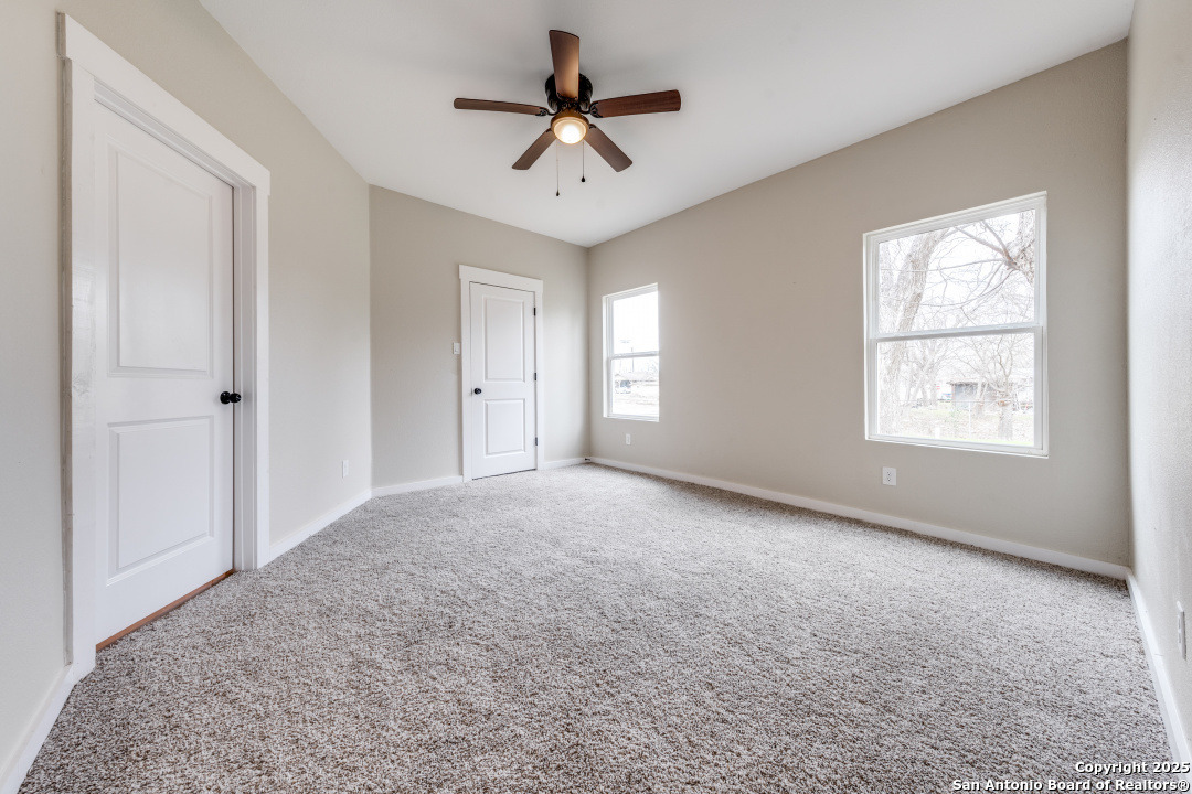 15935 Buchel LaCoste, TX 78039 - Photo 17 of 24 a view of empty room with ceiling fan