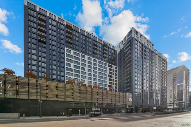 a front view of a building