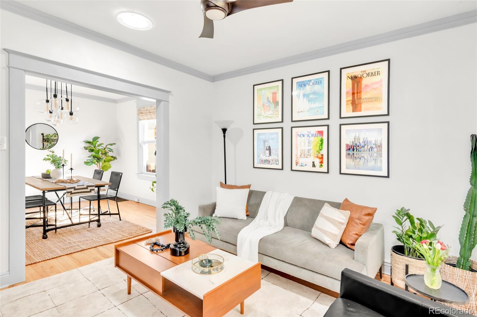 3244 Clay Street Denver, CO 80211 - Photo 5 of 28 a living room with furniture potted plant and window