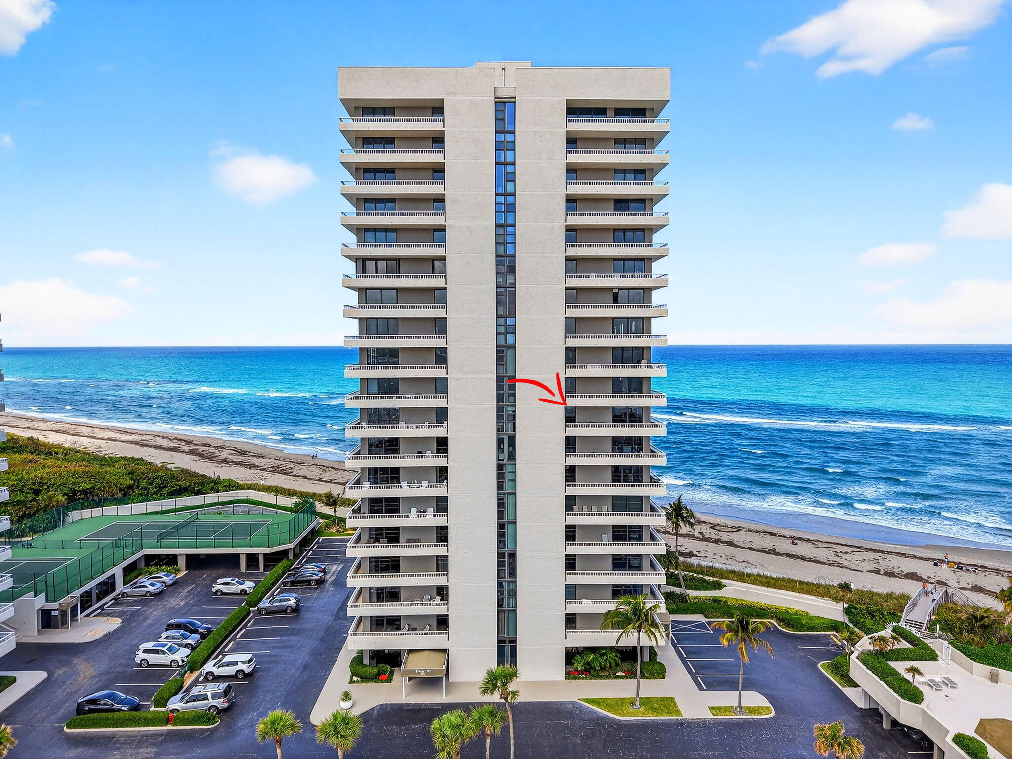 5540 North Ocean Drive, Unit 9B Singer Island, FL 33404 - Photo 44 of 57 a view of a city with tall buildings