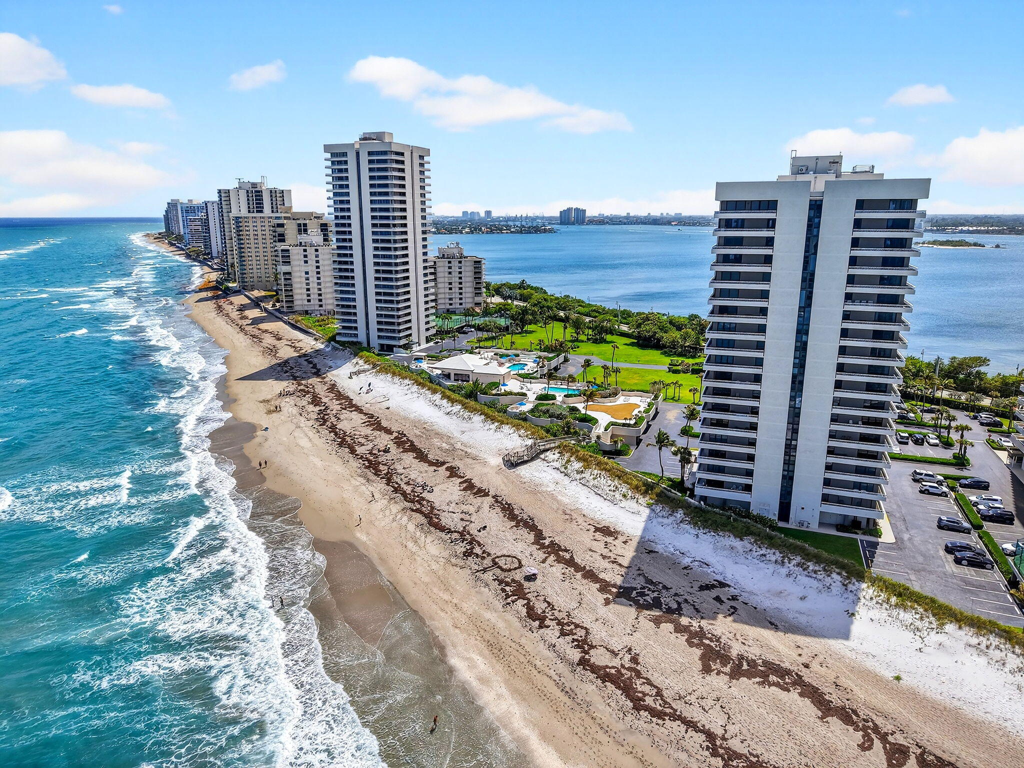 5540 North Ocean Drive, Unit 9B Singer Island, FL 33404 - Photo 48 of 57 a view of a city with tall buildings