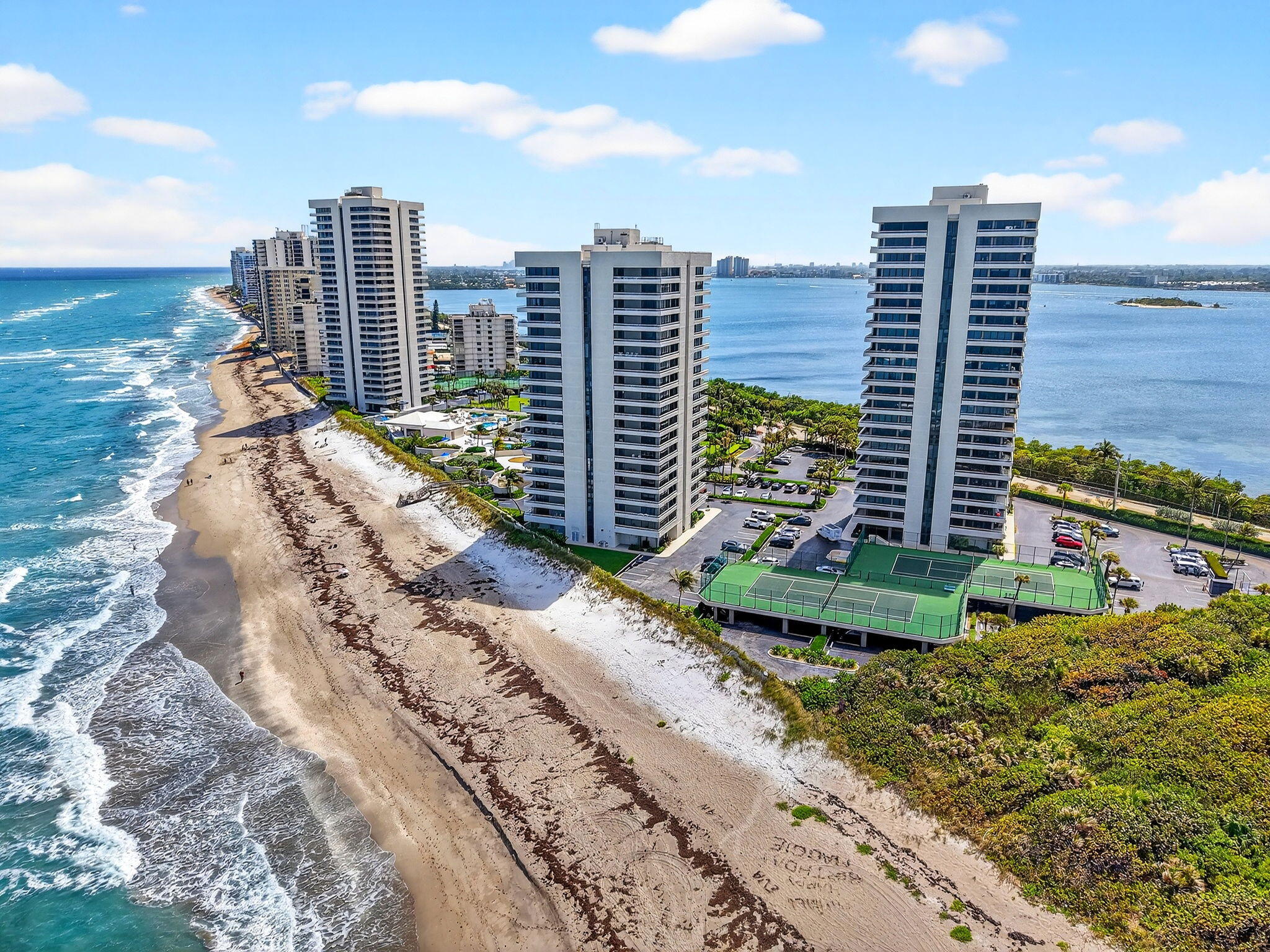 5540 North Ocean Drive, Unit 9B Singer Island, FL 33404 - Photo 49 of 57 a view of a city with tall buildings