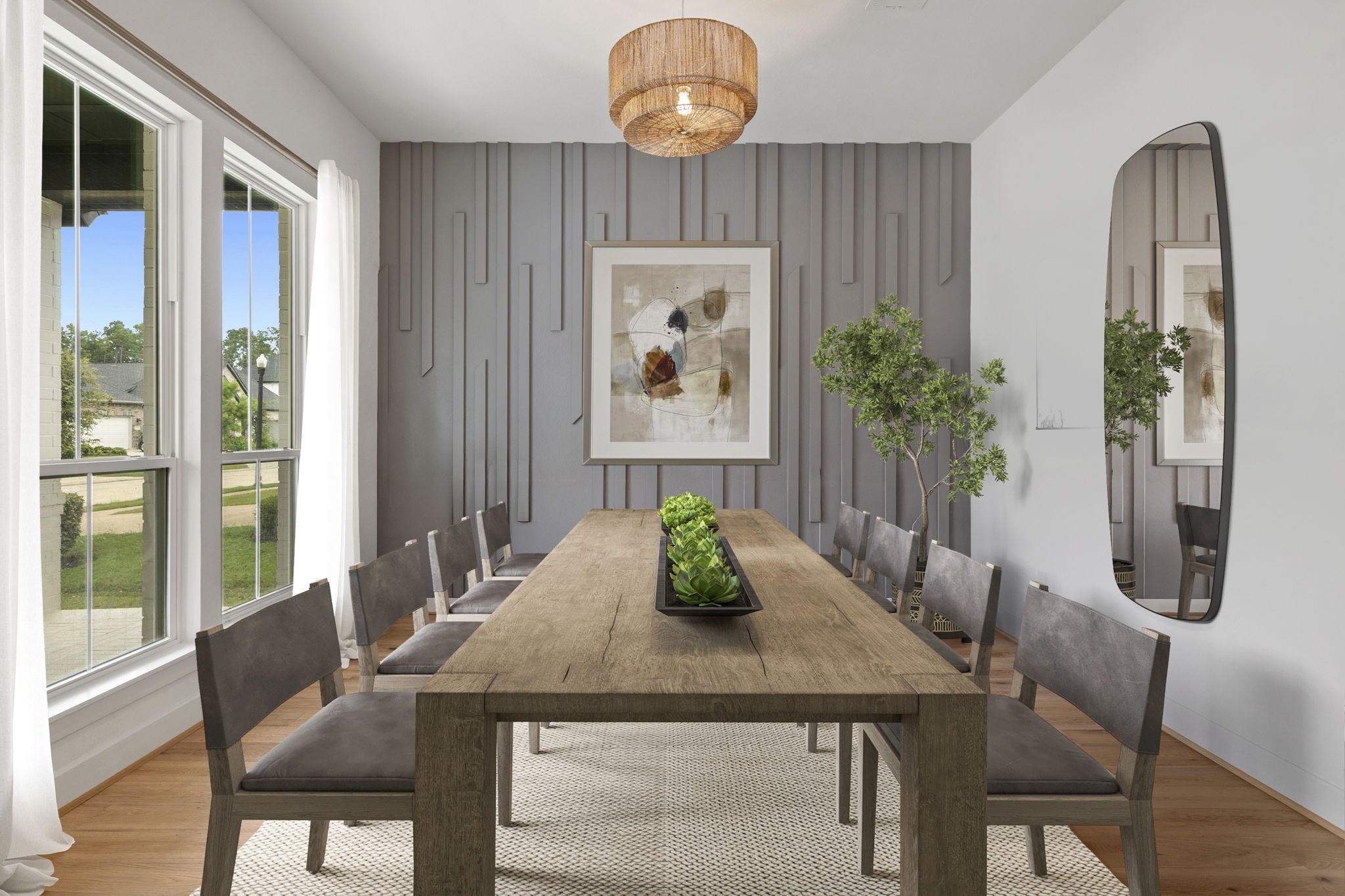 28227 Clear Breeze Court Spring, TX 77386 - Photo 2 of 35 Virtually staged dining room.