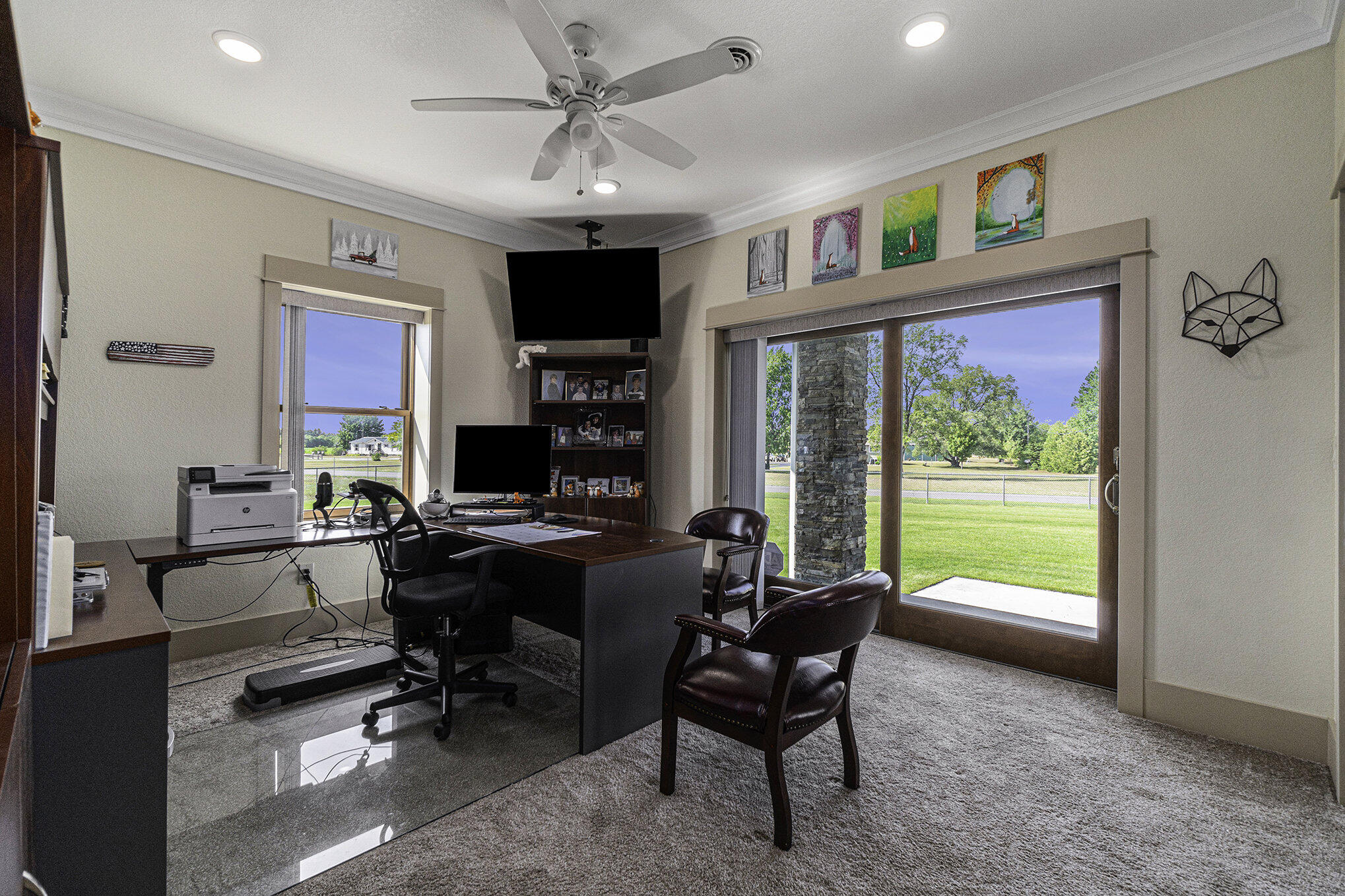 5859 Potter Road Onekama, MI 49675 - Photo 33 of 85 Bedroom #4 currently office