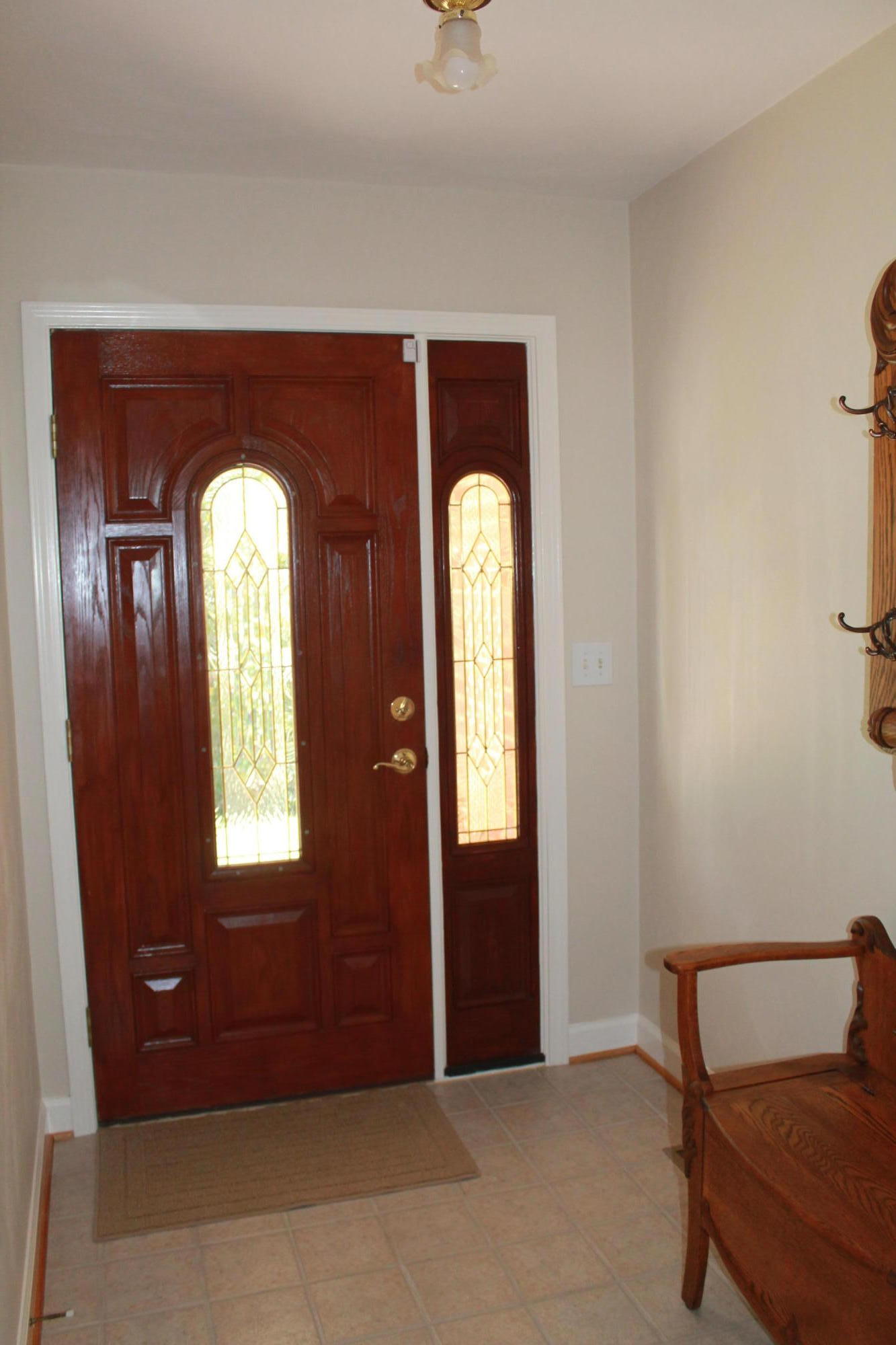 4011 Flatwoods Road Elliston, VA 24087 - Photo 14 of 30 a room with a mirror and a window