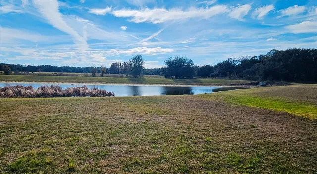 a view of an lake and a city