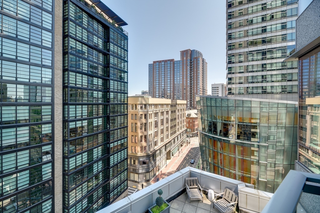 1 Avery Street, Unit 10D Boston, MA 02111 - Photo 9 of 21 a view of balcony with a potted plant