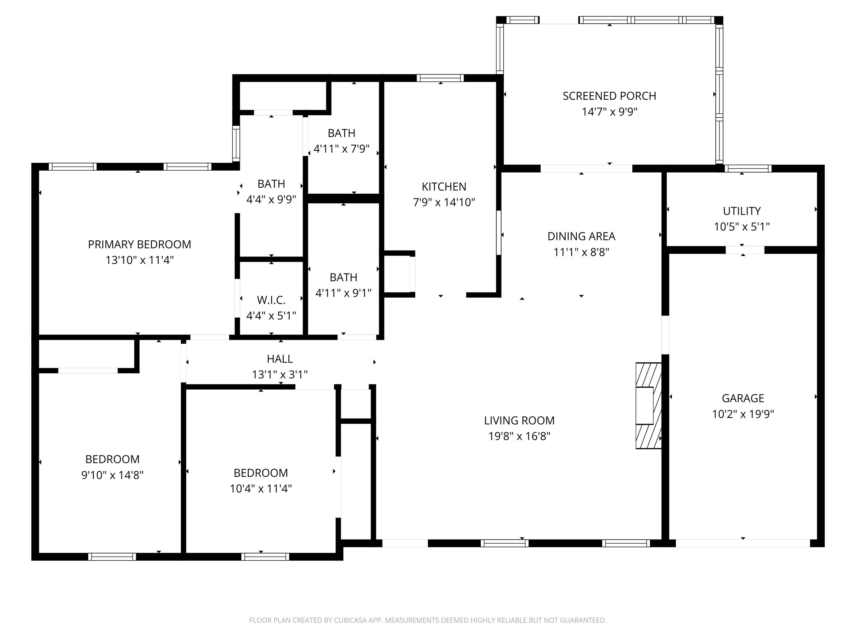 122 Towne Square Road Summerville, SC 29485 - Photo 22 of 22 Floorplan