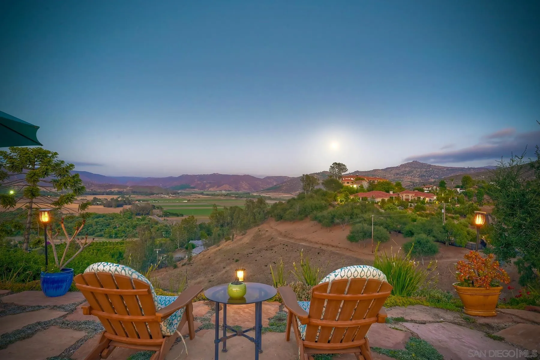 14102 Summit Crest Escondido, CA 92025 - Photo 42 of 52 a view of a chairs and table in the patio