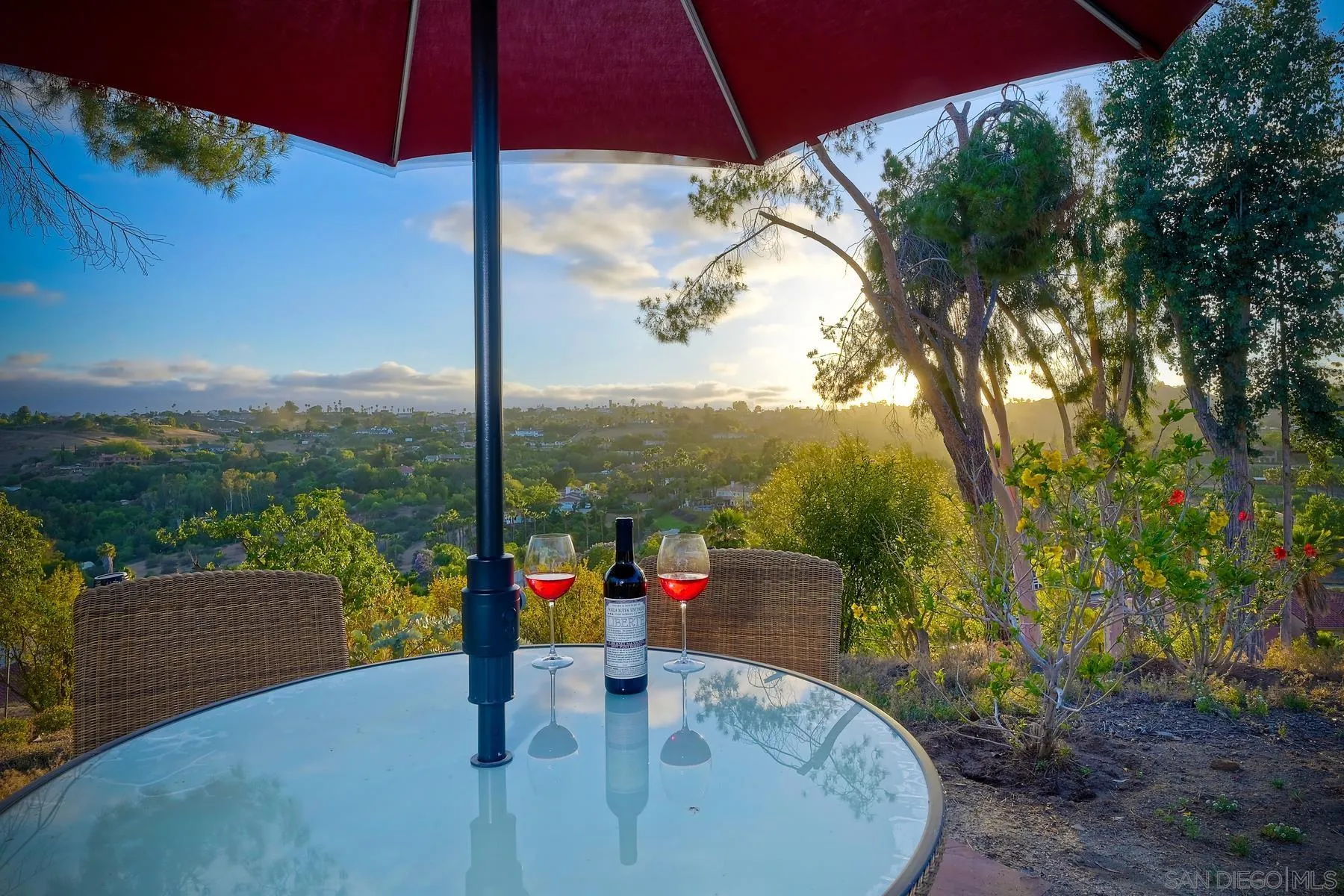 14102 Summit Crest Escondido, CA 92025 - Photo 50 of 52 a view of a swimming pool with a patio