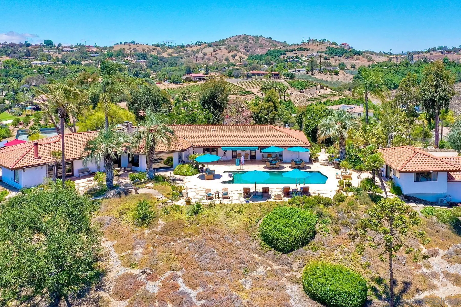 14102 Summit Crest Escondido, CA 92025 - Photo 7 of 52 an aerial view of a house with garden