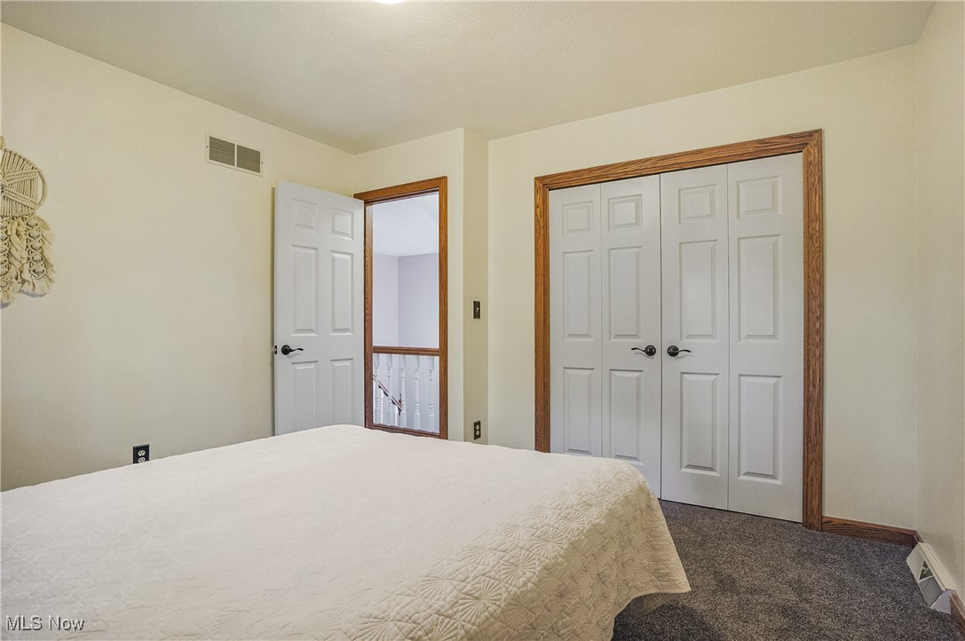 370 Wilcox Road Youngstown, OH 44515 - Photo 26 of 49 Bedroom featuring dark colored carpet and a closet