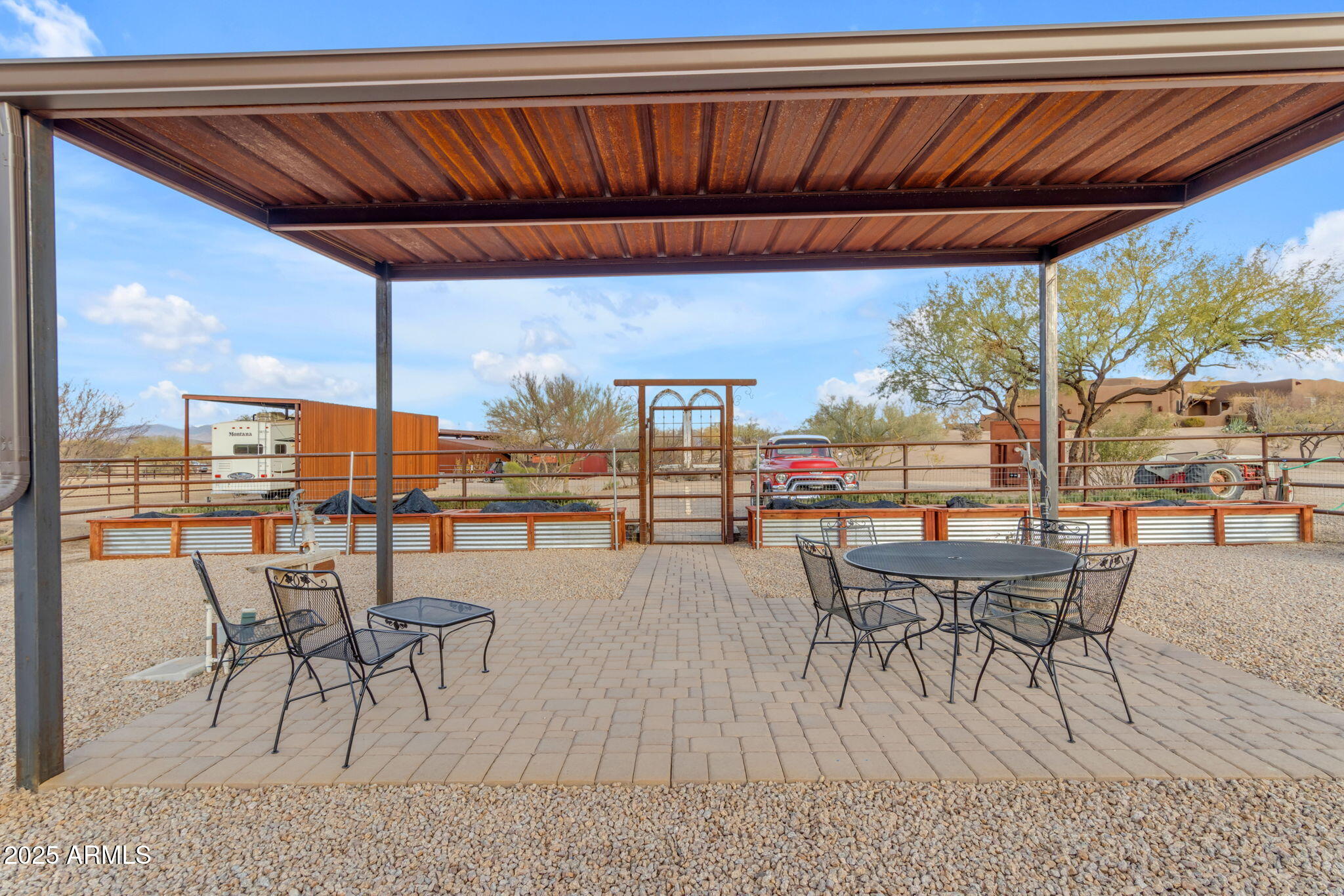 32905 North 140th Street Scottsdale, AZ 85262 - Photo 134 of 149 a patio with glass top table and chairs