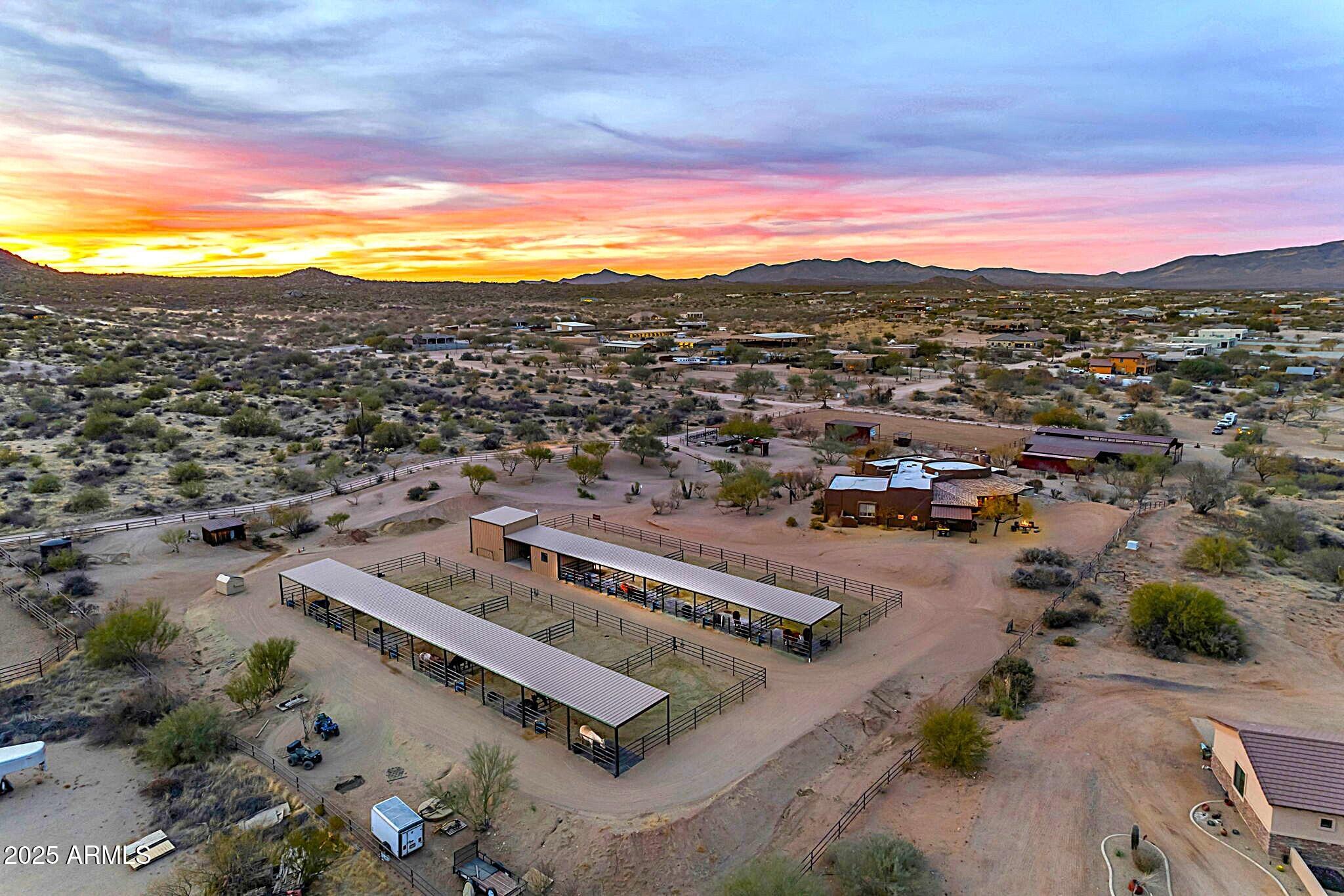 32905 North 140th Street Scottsdale, AZ 85262 - Photo 21 of 149 a view of a city with mountains in the background