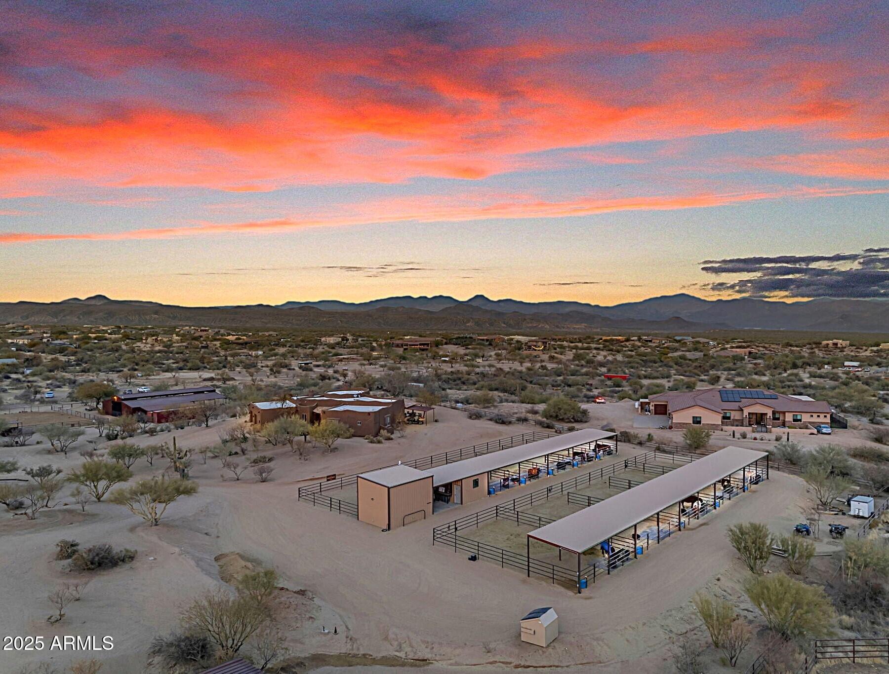32905 North 140th Street Scottsdale, AZ 85262 - Photo 22 of 149 Sunset over shed rows