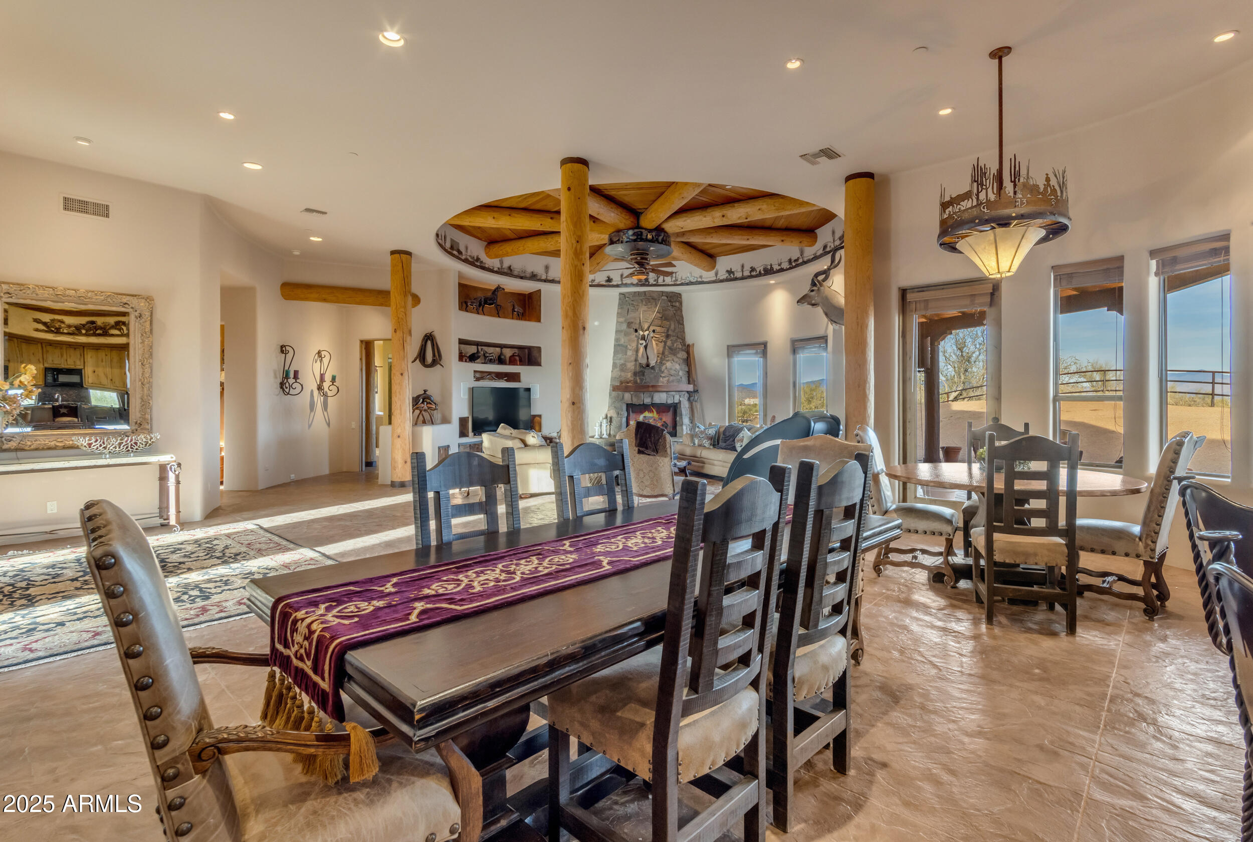 32905 North 140th Street Scottsdale, AZ 85262 - Photo 52 of 149 a dining room with furniture and wooden floor
