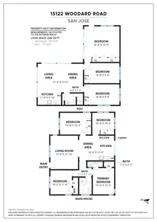 $2,288,000 | 15122 Woodard Road, San Jose, CA 95124