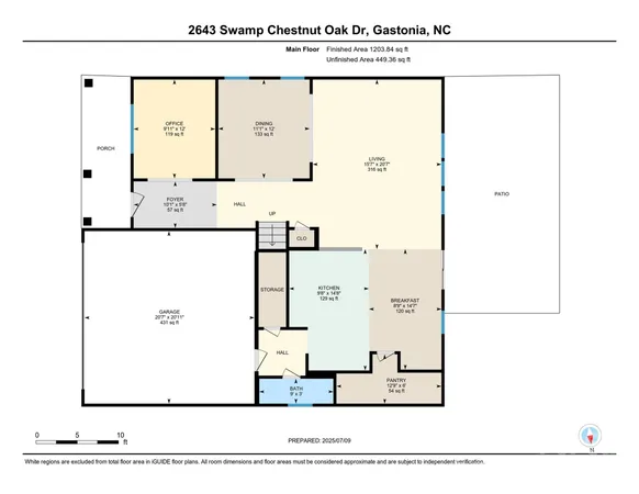 $489,400 | 2643 Swamp Chestnut Oak Drive, Gastonia, NC 28056