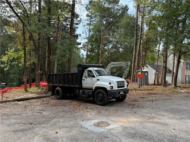 a car parked in front of a house