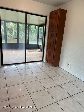 a view of front door