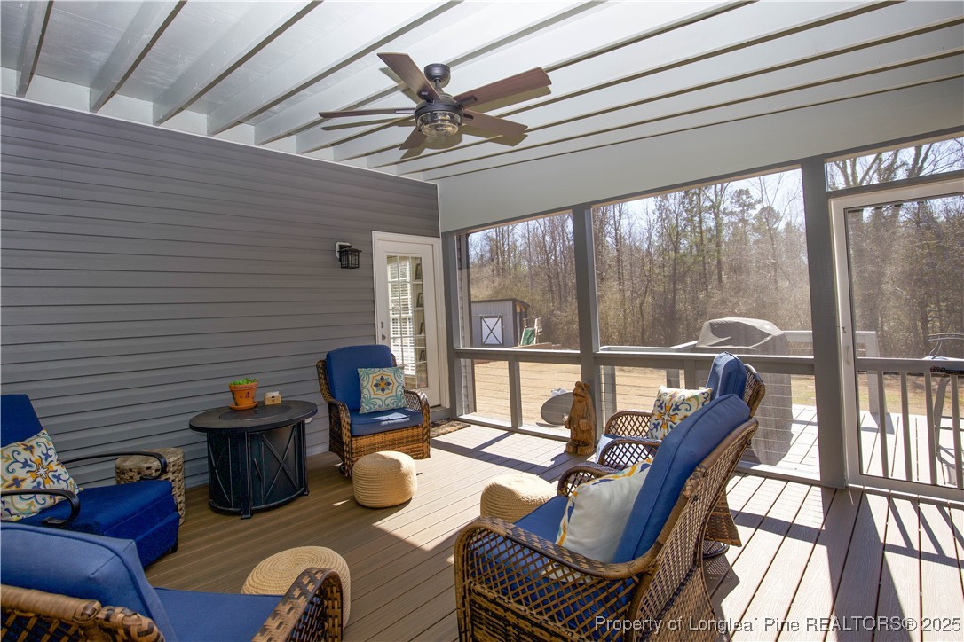 775 Connell Road Carthage, NC 28327 - Photo 29 of 50 a view of a dining room with furniture window and outside view