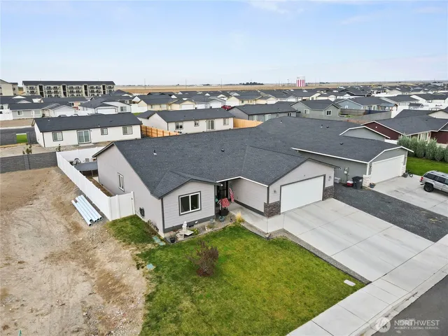 a view of a city from a terrace