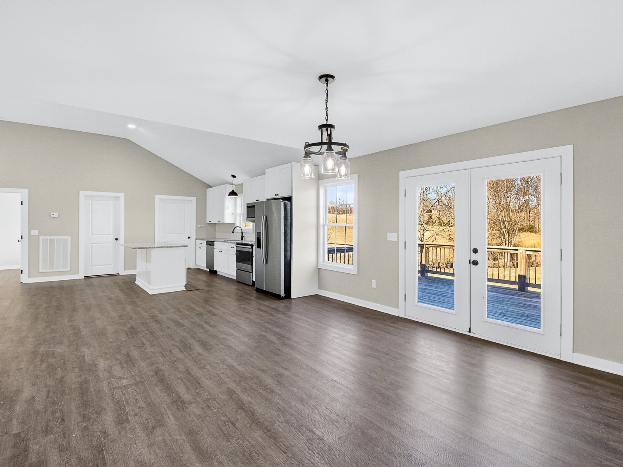 621 Womack Road Bethpage, TN 37022 - Photo 25 of 50 a view of a room with wooden floor and windows