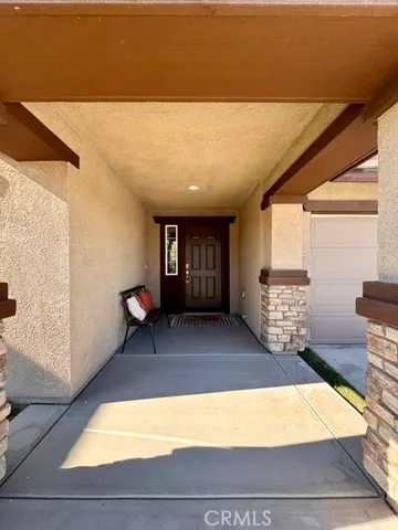 a view of front door