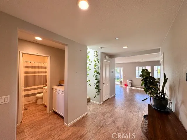 a view of a living room