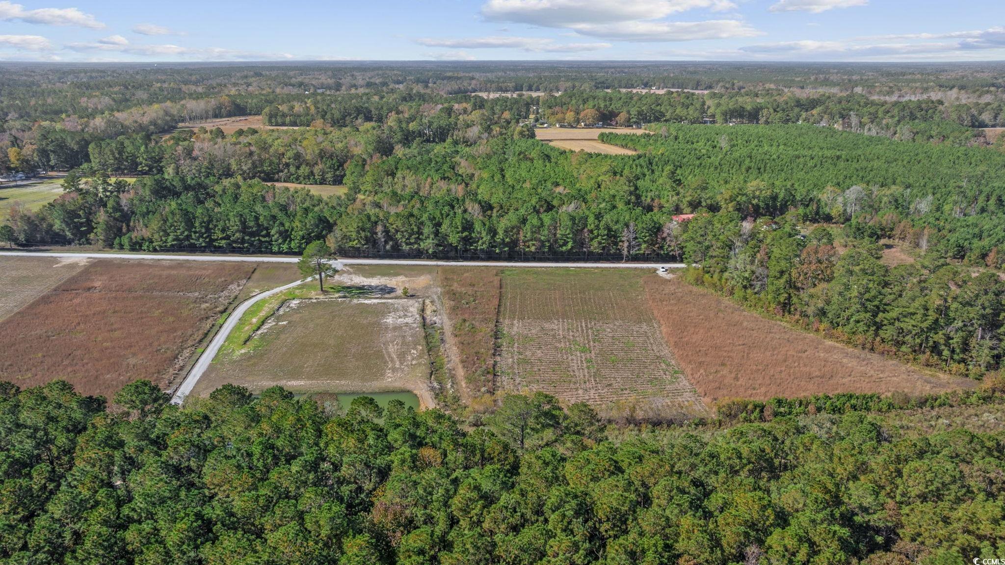 Lot 7 Jewel Lane Conway, SC 29527 - Photo 12 of 14 Aerial overview of property's location featuring a heavily wooded area and rural landscape