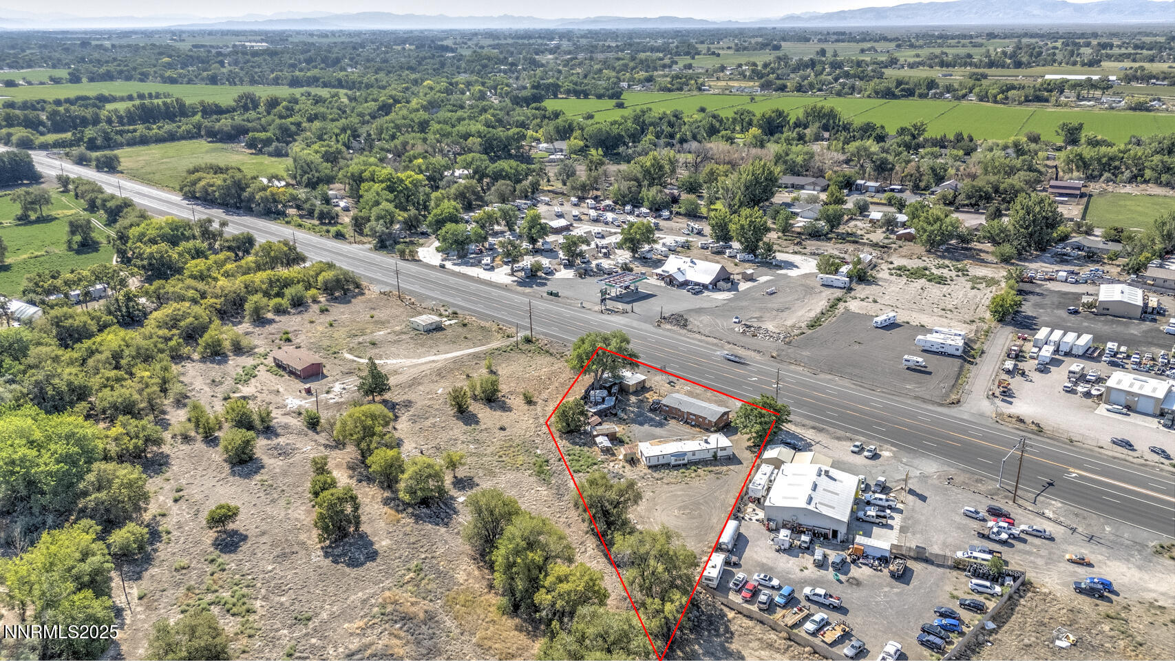 5800 Reno Highway Fallon, NV 89406 - Photo 3 of 9 an aerial view of a city