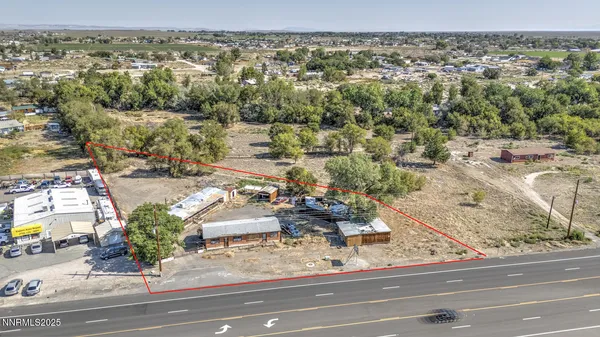 an aerial view of lot of residential houses