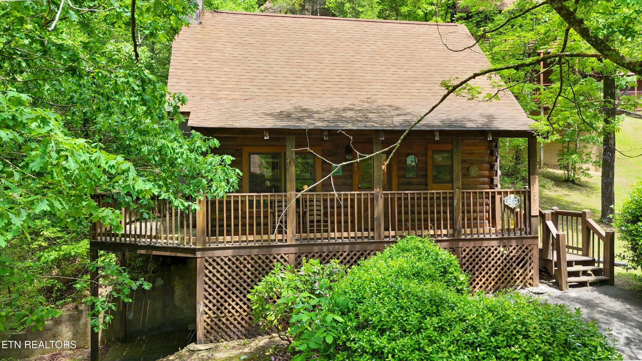 a view of stairs and a patio