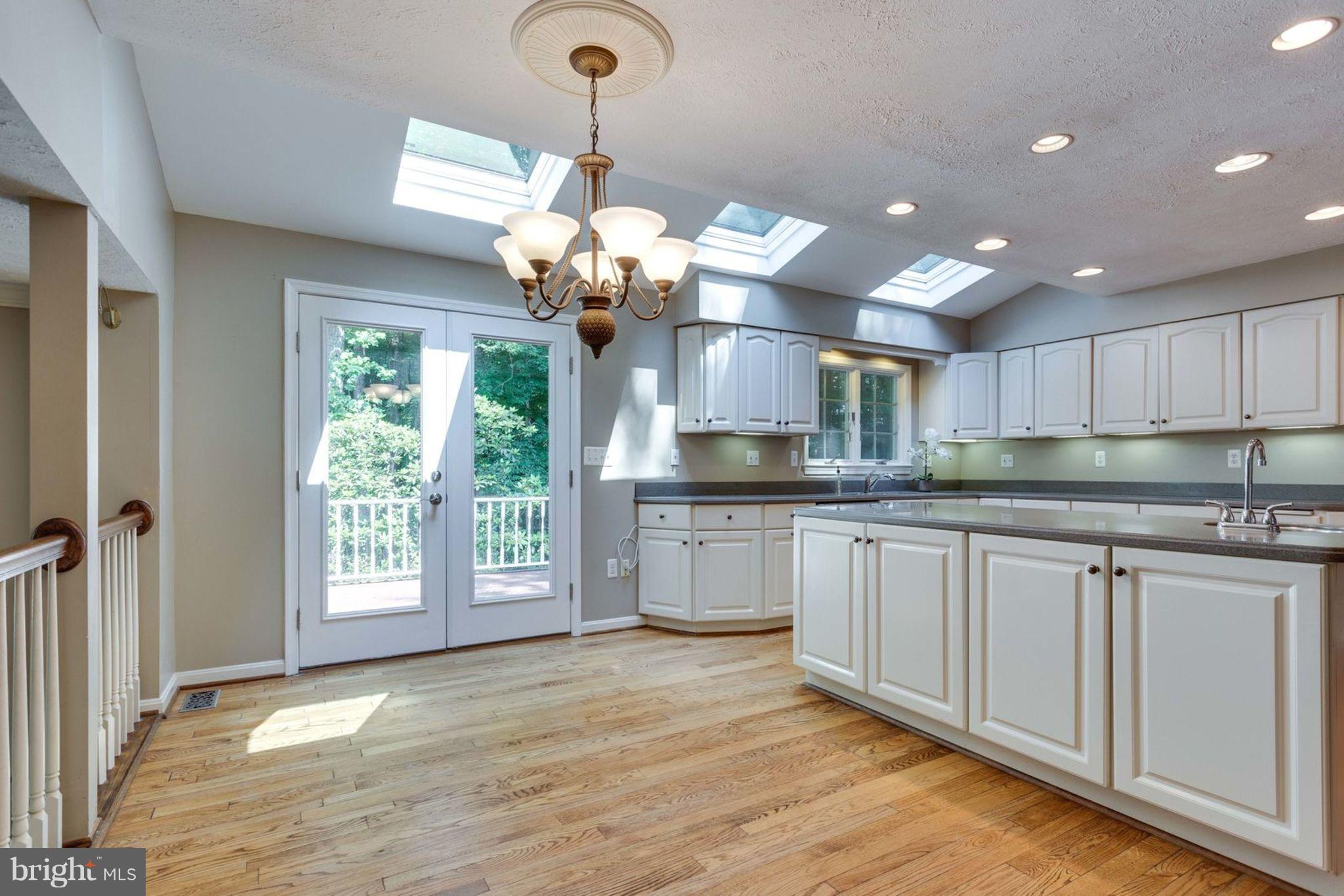 7314 Jenna Road Springfield, VA 22153 - Photo 9 of 30 Eat-in Kitchen Area, new French doors