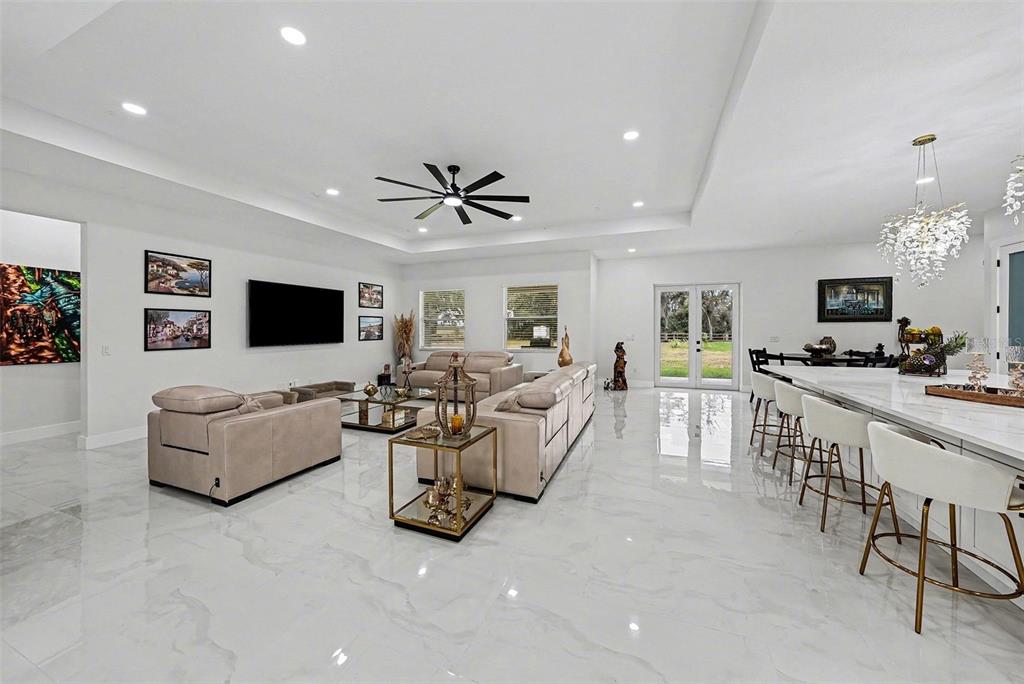 14060 Sydney Road Dover, FL 33527 - Photo 14 of 49 a living room with furniture flat screen tv and white walls