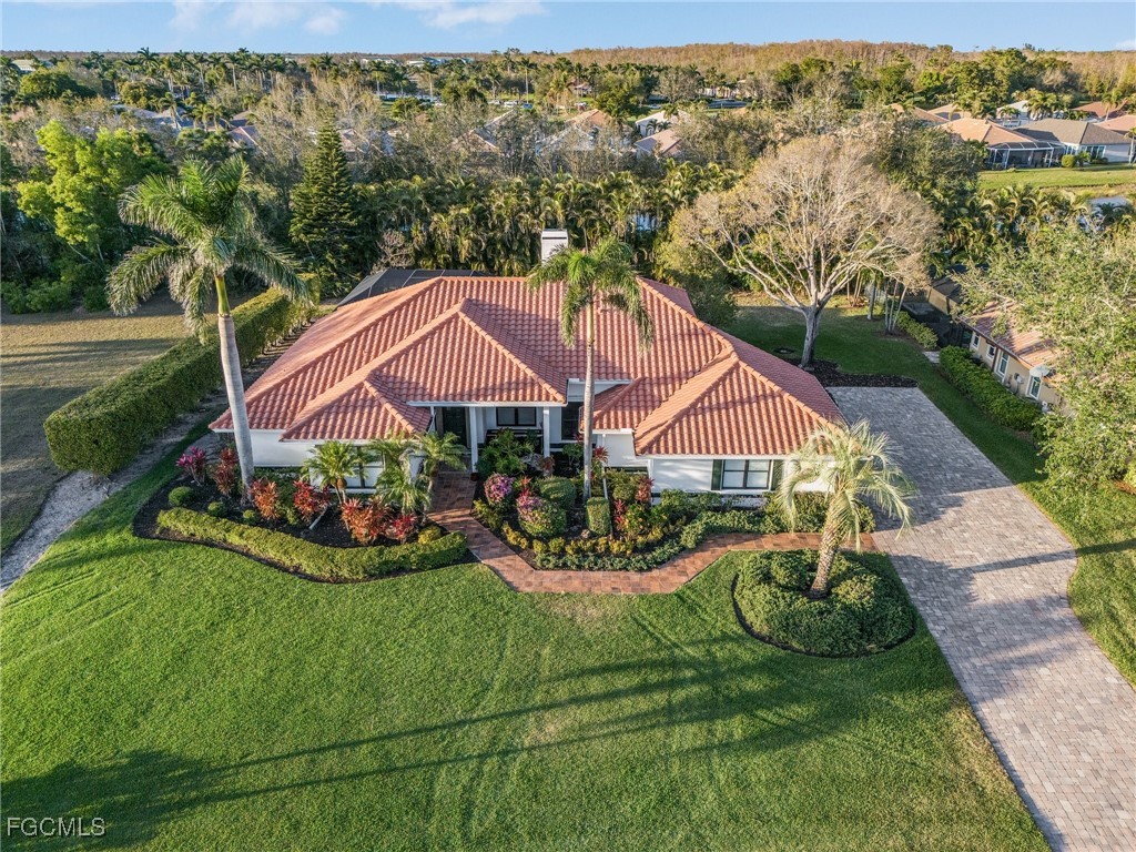 15661 Fiddlesticks Boulevard Fort Myers, FL 33912 - Photo 35 of 42 an aerial view of a house
