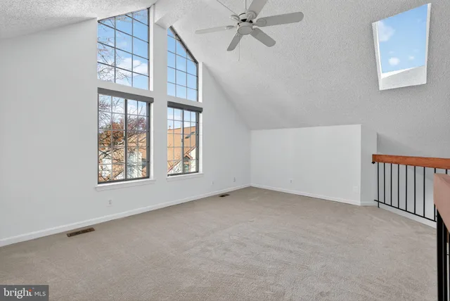 a view of a livingroom with a bench