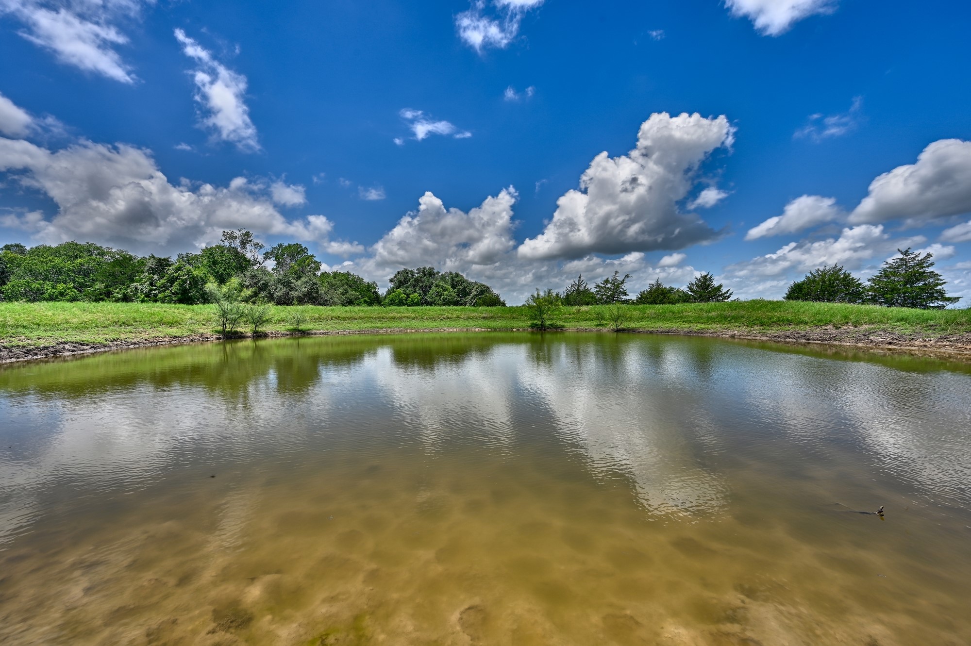 5208 Mensik Road Schulenburg, TX 78956 - Photo 15 of 18 a view of a lake with houses in the background