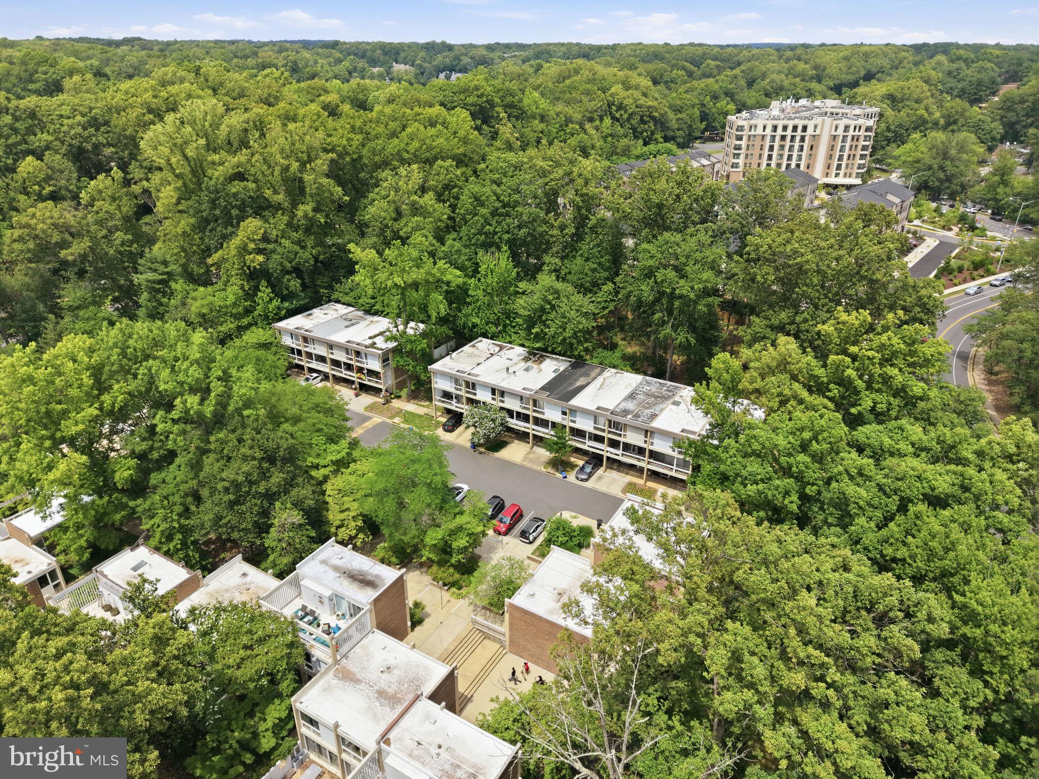 11510 Maple Ridge Road Reston, VA 20190 - Photo 43 of 43 an aerial view of residential house with outdoor space and trees all around