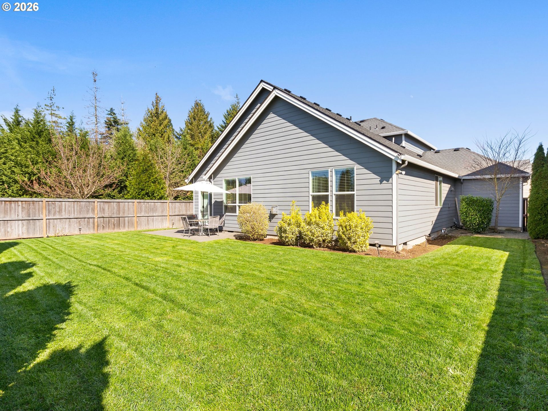 3709 Northeast Pioneer Street Camas, WA 98607 - Photo 29 of 30 a view of a house with backyard and garden