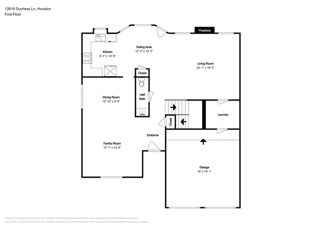 $1,945 | 12618 Duchess Lane, Houston, TX 77070
