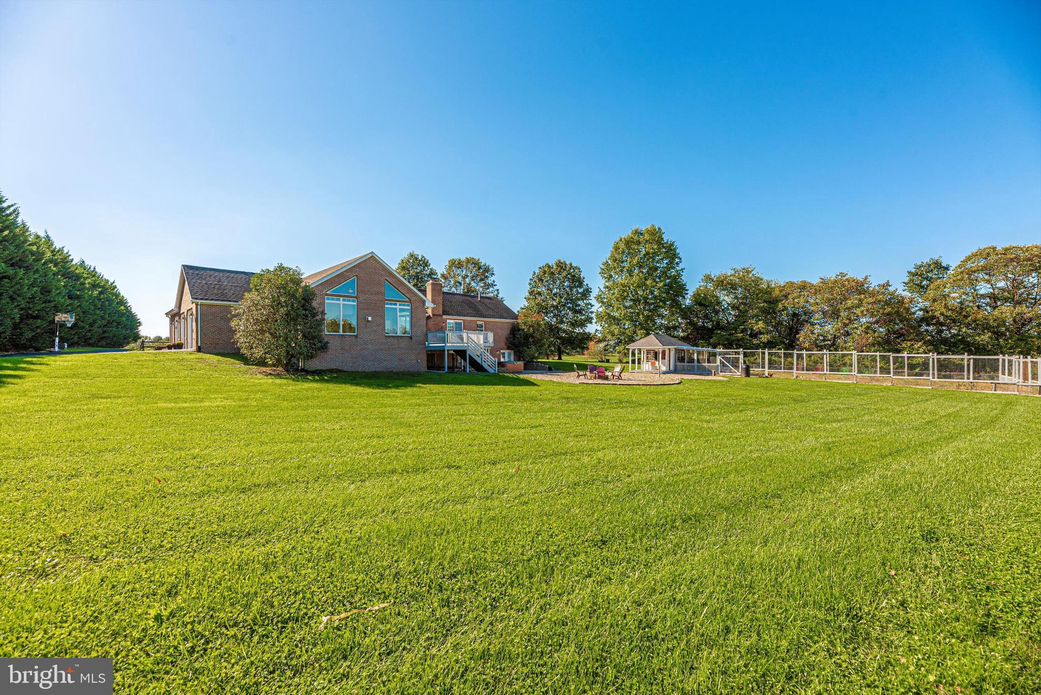 20806 Netz Road Boonsboro, MD 21713 - Photo 42 of 53 Rear exterior showing fenced in garden area